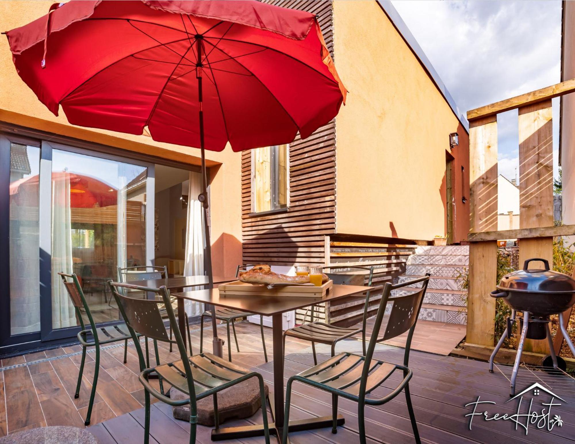 Marvel House - Disneyland 5Min, Private Parking, Terrace Magny-le-Hongre Exteriör bild